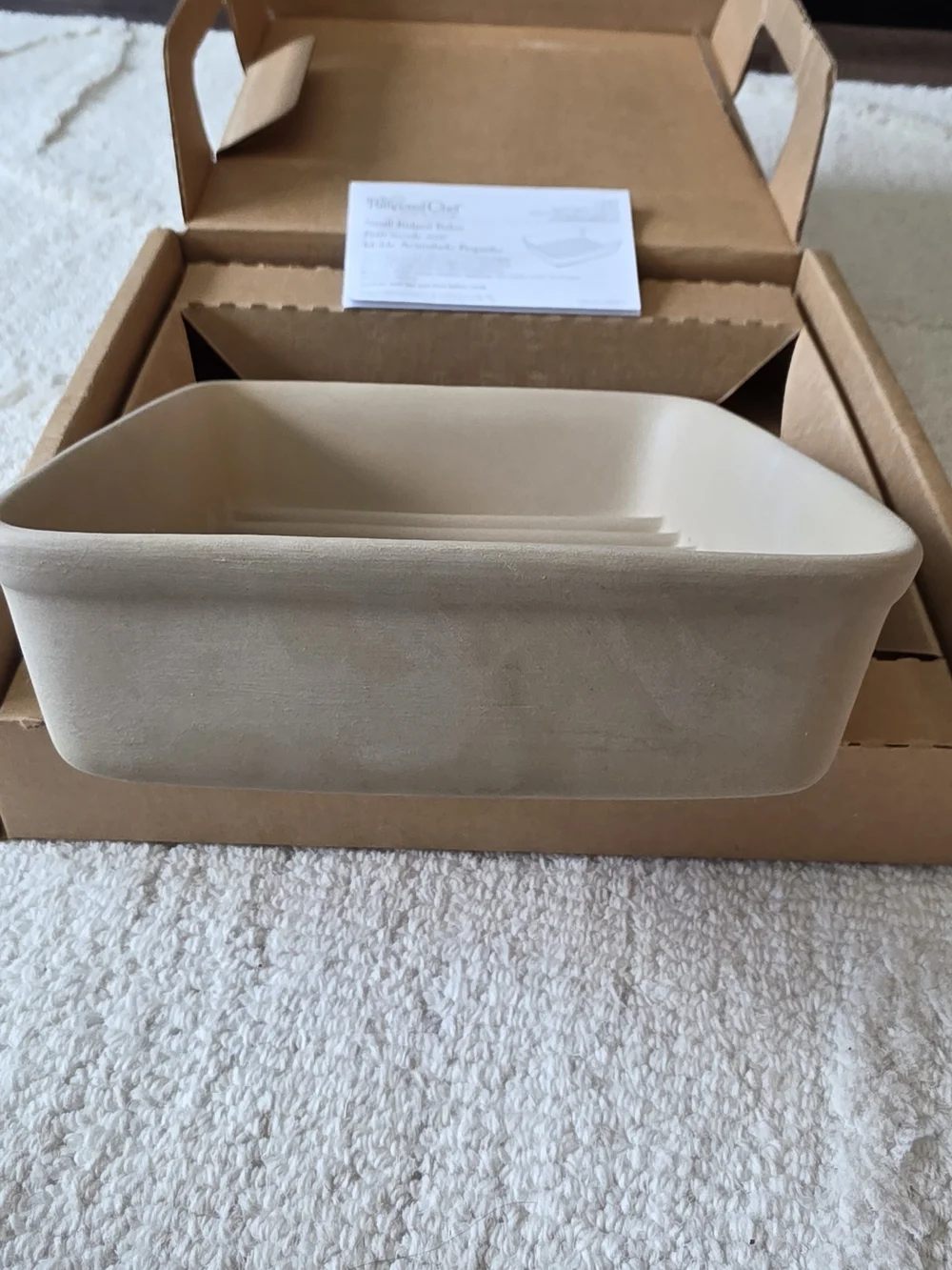 Pampered Chef Small Ridged Baking Dish